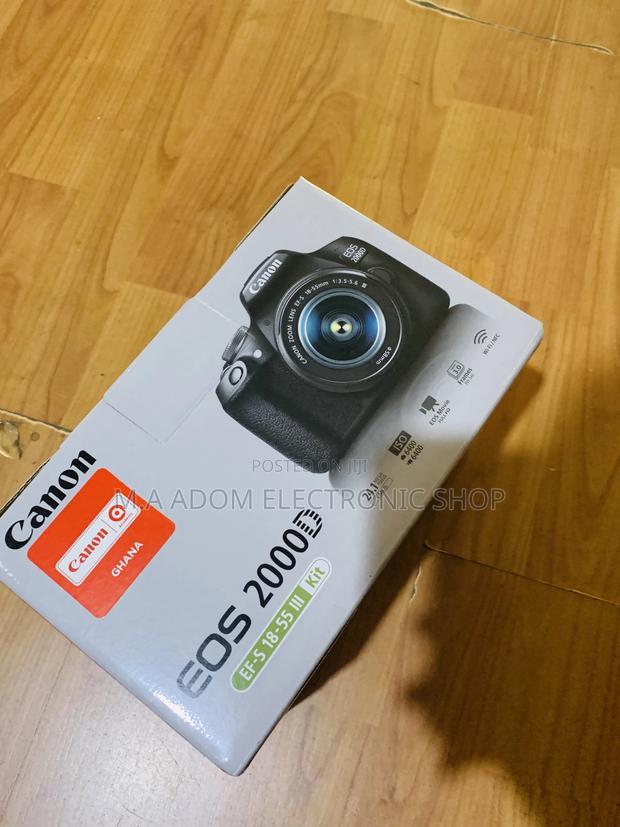 Nicely New Canon EOS 2000D DSLR Camera · Photo 1