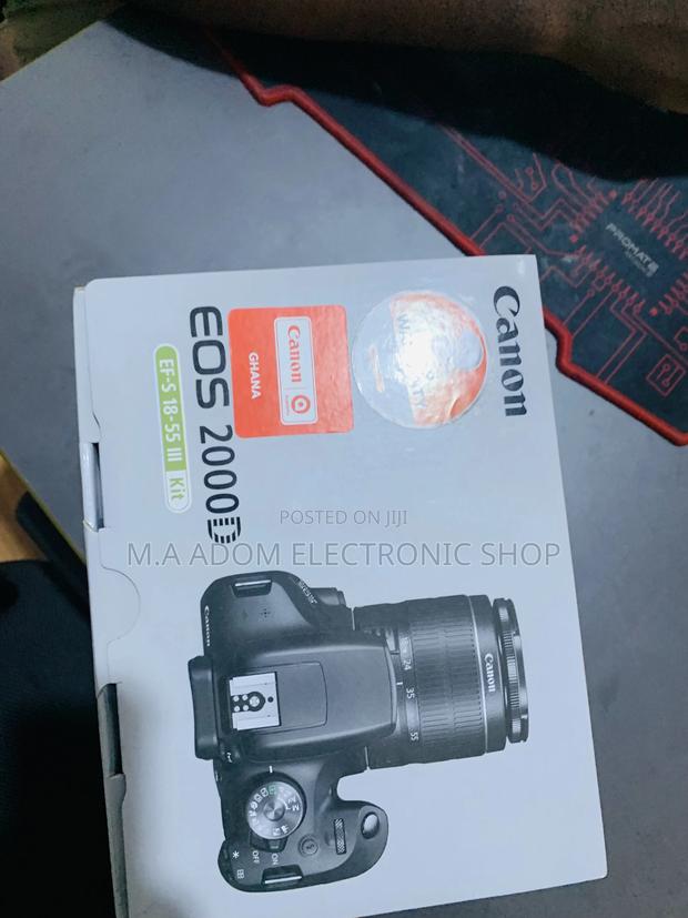 Nicely Packed Canon EOS 2000D DSLR Camera · Photo 1