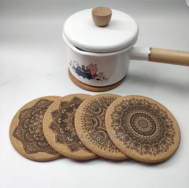 5pcs Wooden Coaster · Photo 1