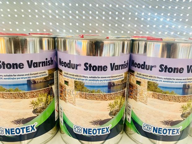 Stone Varnish,4kg Neotex · Photo 2