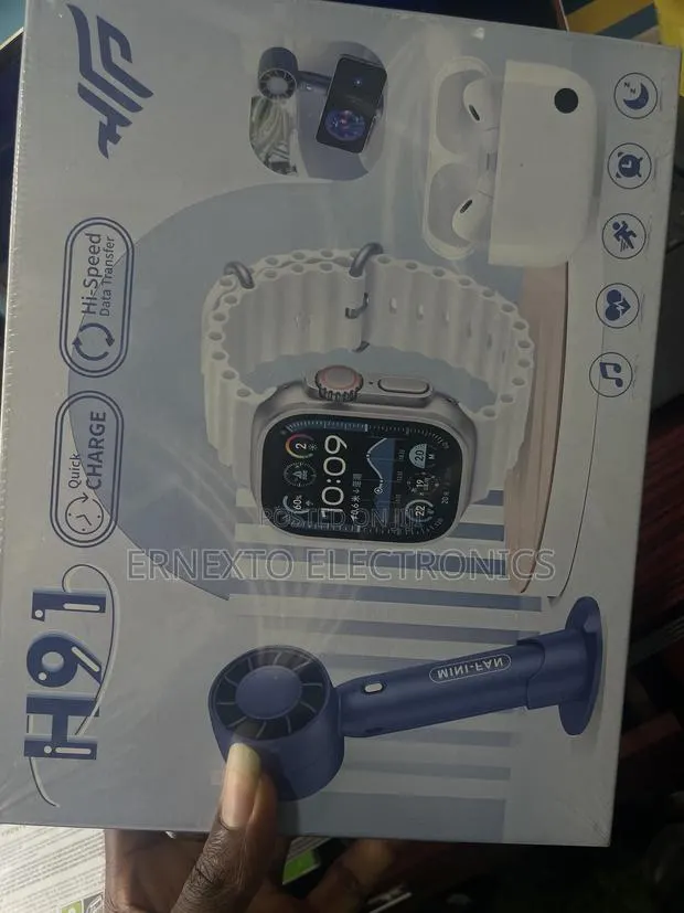 3in 1 Smart Watch Airport and Mini Fan · Photo 1