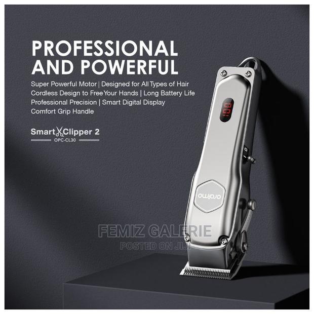Oraimo Smart Clipper 2 - Silver Professional Hair Clipper · Photo 2
