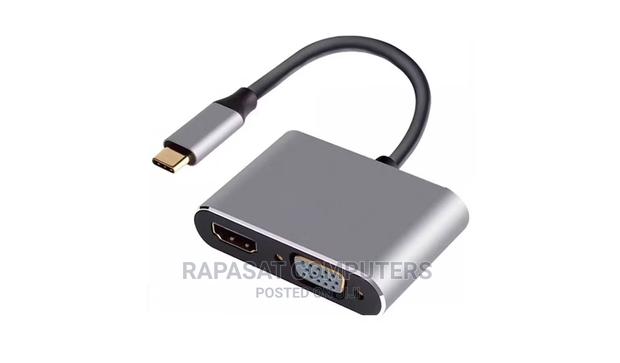 Type-C to HDMI and VGA Converter · Photo 1
