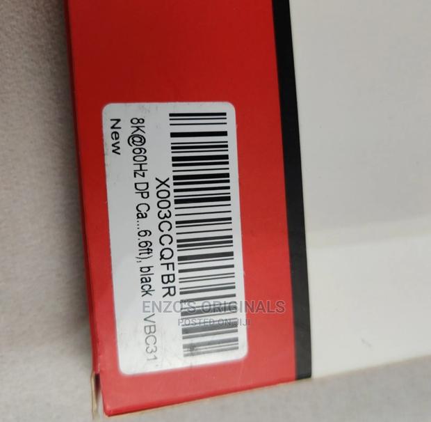 Display Port 1.4 Cable 8kay at 60hz 4kay at 144hz Ivanky 6.6ft 2M · Photo 4