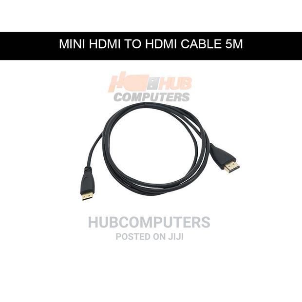 Mini HDMI To HDMI Cable 5M · Photo 1
