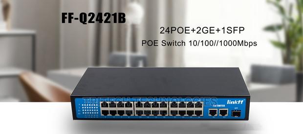 24port+2ge+1sfp Poe Switch 10/100/1000 · Photo 1