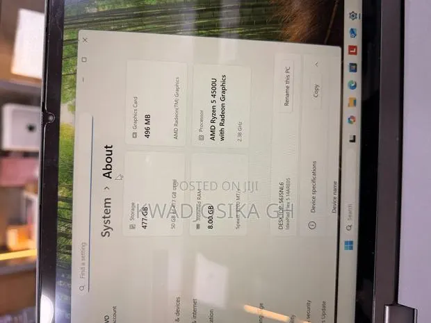 Laptop Lenovo Flex 5 8GB AMD Ryzen SSD 512GB · Photo 1