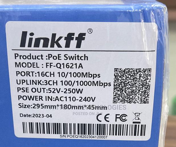 16port+2ge+1sfp Poe Switch 10/100/1000 · Photo 3