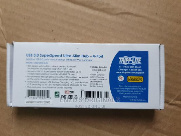 USB 3.0 Hub Super Speed Ultra Slim 4 Port Powered Original · Photo 3