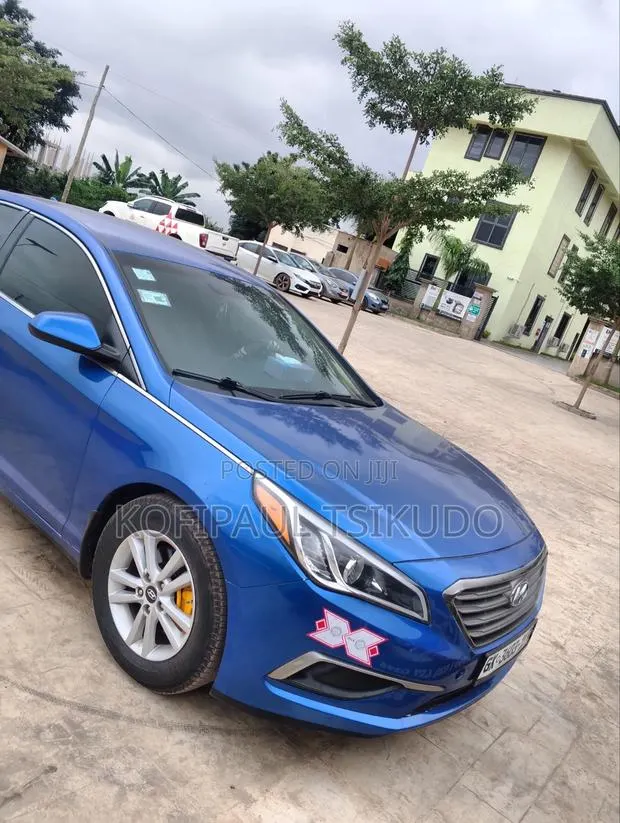 Hyundai Sonata 2015 Blue · Photo 1