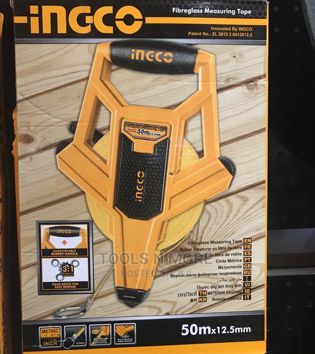 INGCO Fibreglass Measuring Tape 50m · Photo 1