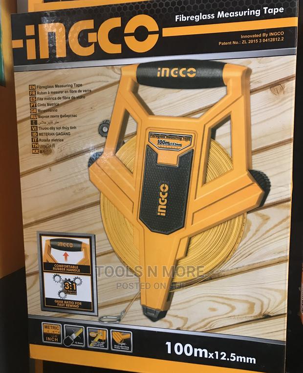 INGCO Fibreglass Measuring Tape 100m · Photo 1