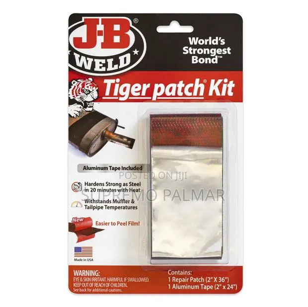 JB Weld Tiger Patch Kit for Exhaust Pipes, 5cm X 91cm · Photo 1