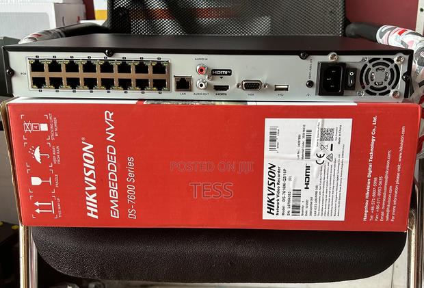 Hikvision 16ch NVR With 16port Poe. · Photo 2
