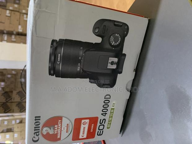 Wi-Fi Inbuilt Canon Eos 4000d Camera With 18-55 Lens · Photo 1