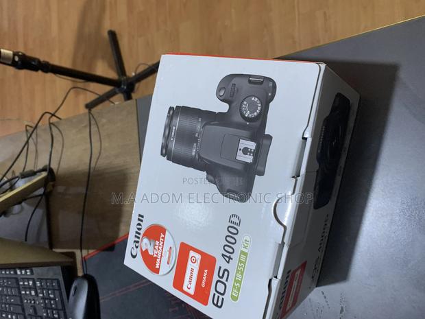 Canon 4000d Black Colour Digital Camera · Photo 2