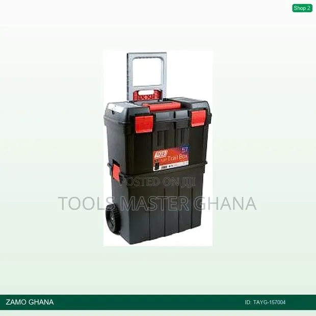 Tayg Plastic Tools Box N.57 Trolley Trail Box 470x290x63 - Tayg-157004 · Photo 1