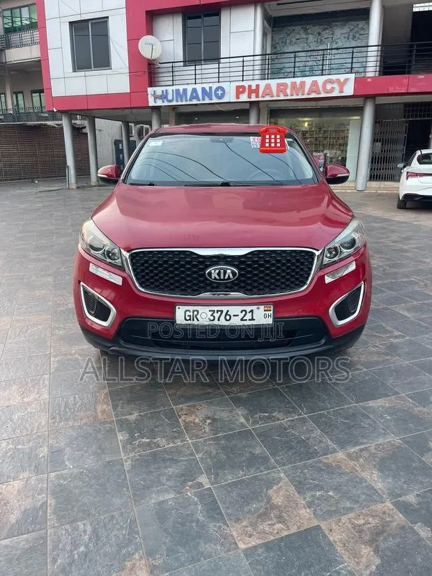Kia Sorento 2.0T EX FWD 2017 Red · Photo 1