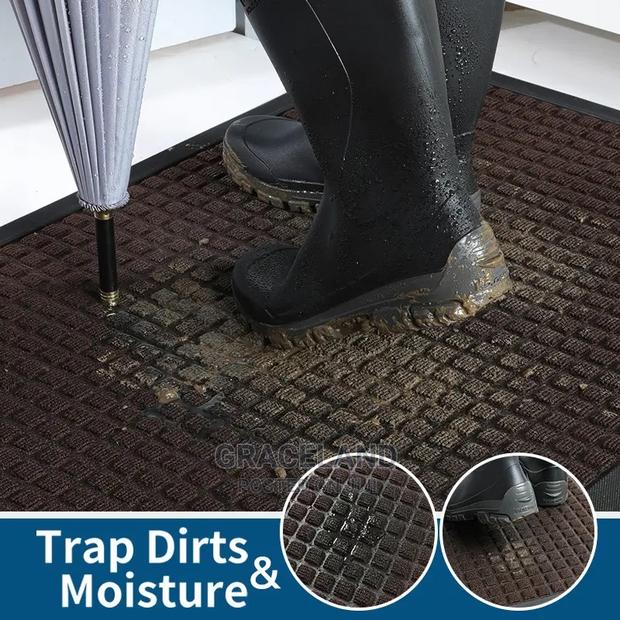 Outdoor Terrace Entry Door Mats Rubber Household Anti-Slip · Photo 4