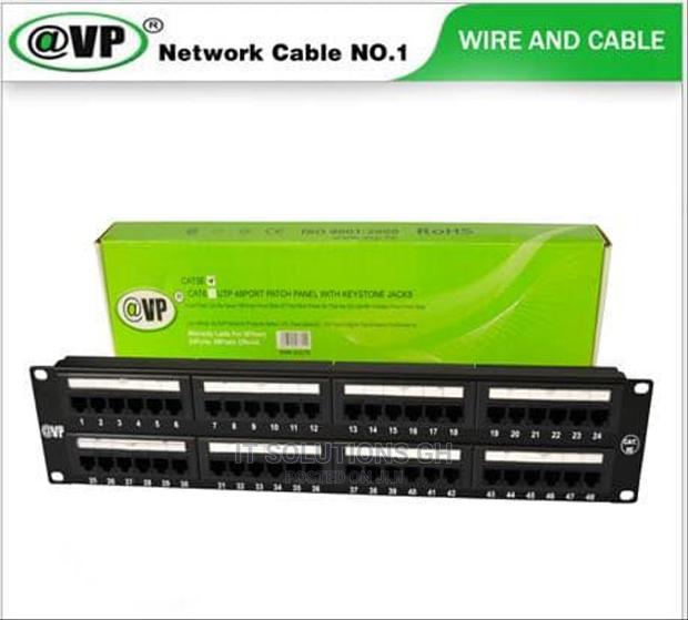 Avp Cat6 Patch Panel 48port · Photo 1