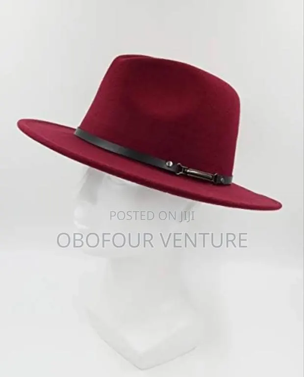 Angel Apparel! Wine Fedora Hat for Every Season and All Occasions 0 · Photo 1