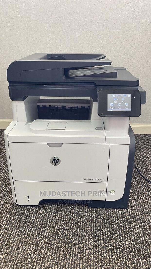 Hp Laserjet Enterprise M521 A4 Wireless Black and W Copy · Photo 1