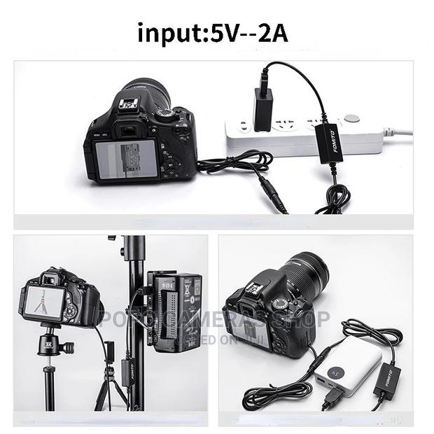 LP E6 Dummy Battery With USB · Photo 3