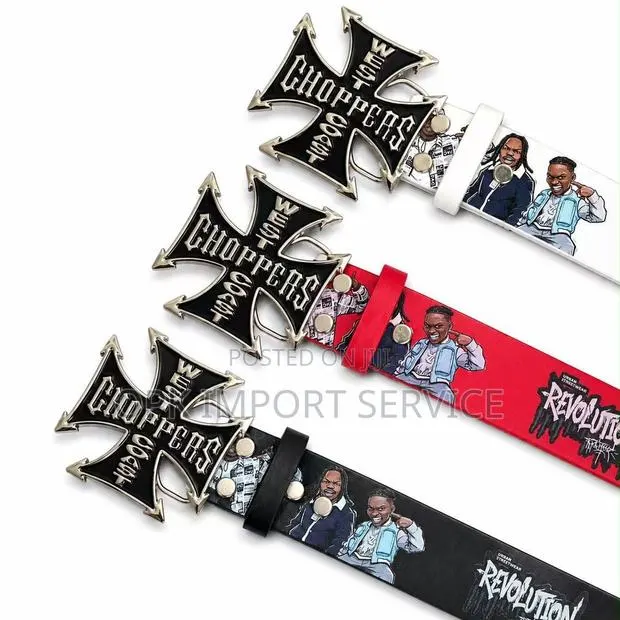 Cross Hip-Hop Y2K Belt 115cm! Retail 43 Wholesale 40 · Photo 1
