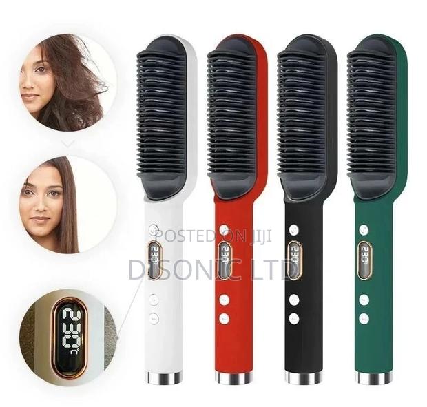 Electric Hair Straightener Comb · Photo 1