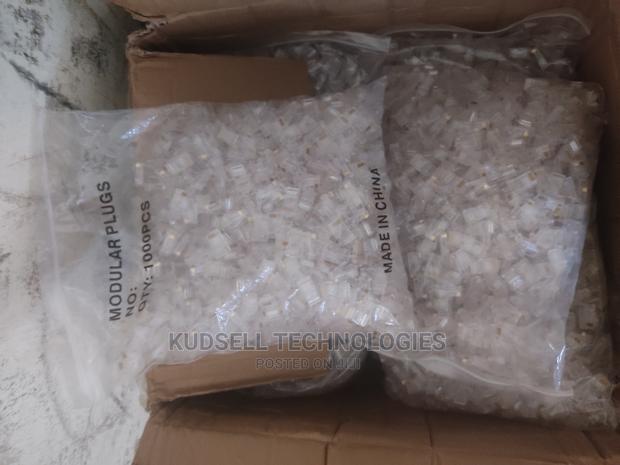 Rj45 Connectors Cat 6 1000pcs · Photo 1