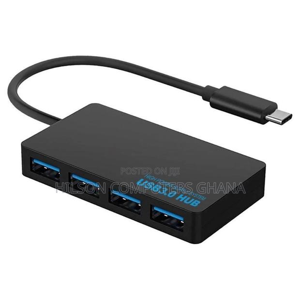 4-in-1 Ports Type C Hub Splitter Usb 3.0 High Speed Adapter · Photo 1