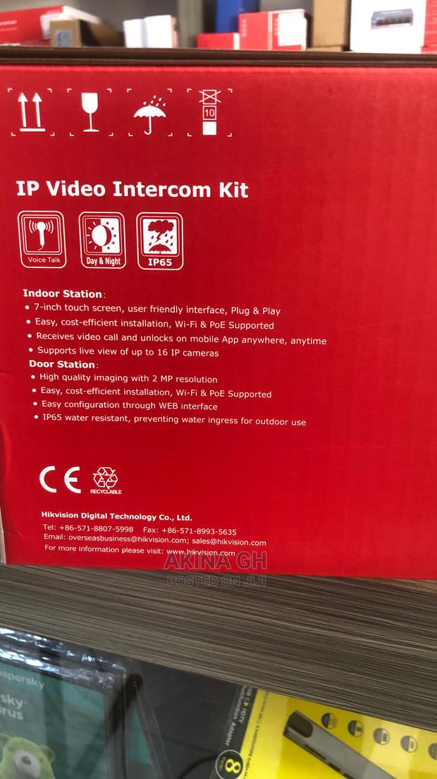 Hikvision Ip Video Door Bell Intercom Ds-Kis603-P · Photo 1