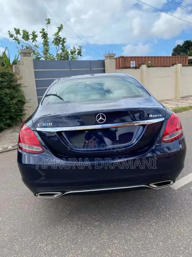 Mercedes-Benz C300 Base C300 AWD 4MATIC Sedan 2018 Blue · Photo 1