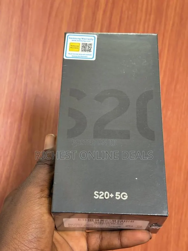 New Samsung Galaxy S20+ 5G 128 GB Black · Photo 1