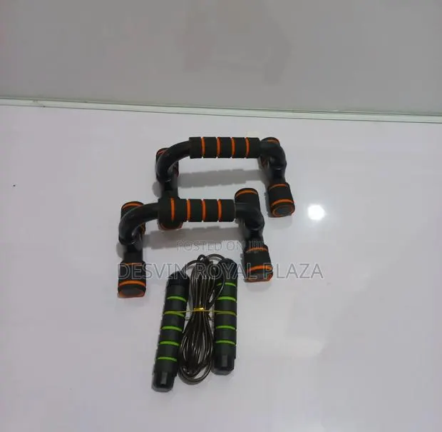 Push Up Bar + Skipping Rope · Photo 1