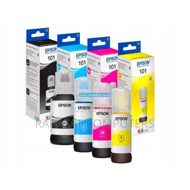 Epson 101 Ink All Colors - 200 Per Cym Black : 300 · Photo 1