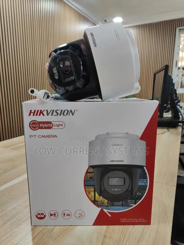 Hikivision Mini Pt 4mp Ip Hybrid Two Way Audio Indoor Outdoor Camera · Photo 1
