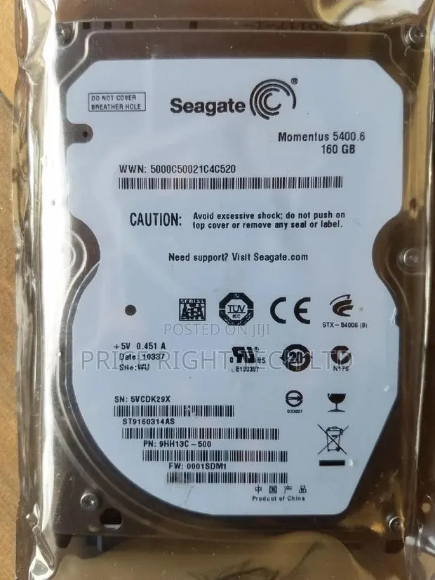Brand New 160gb Laptop Hard Drive · Photo 1