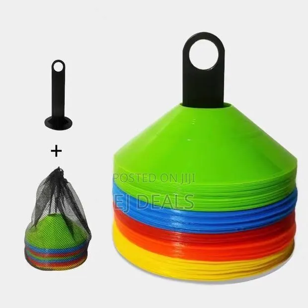 Tarining Discs Thickended Round Discs Soccer Cones 50pcs · Photo 1