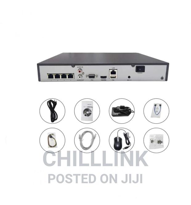 Hikvision Ds-7604ni-Q1/4p 4 Channel 6MP NVR Poe · Photo 2