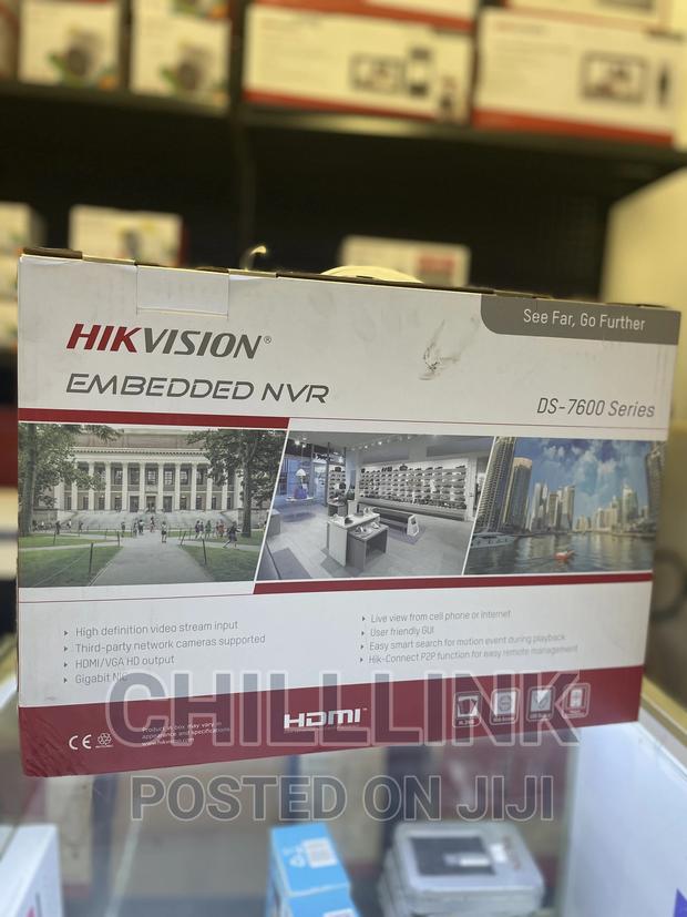 Hikvision Ds-7604ni-Q1/4p 4 Channel 6MP NVR Poe · Photo 3