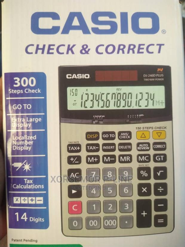 Casio Business Calculator Dj-240d Plus · Photo 4