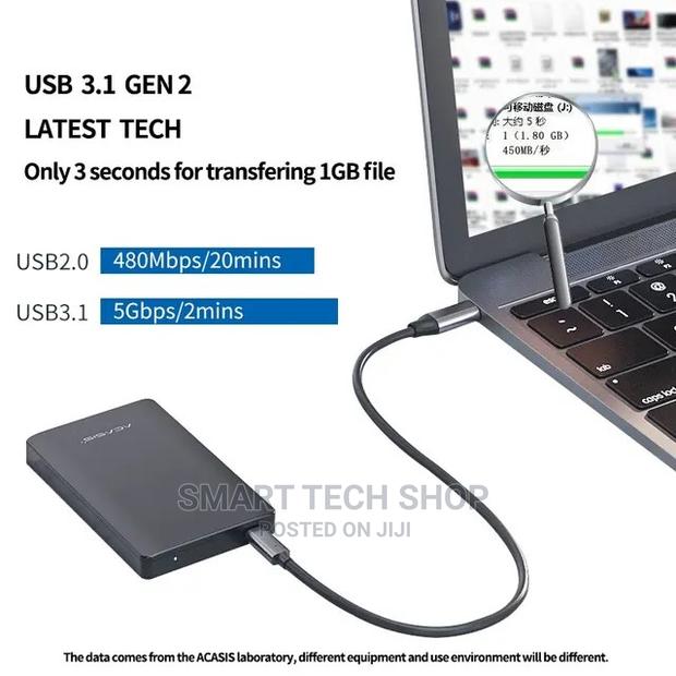 2.5 SATA USB C HDD External Hard Drive Case Enclosure · Photo 2