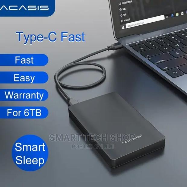 2.5 SATA USB C HDD External Hard Drive Case Enclosure · Photo 5