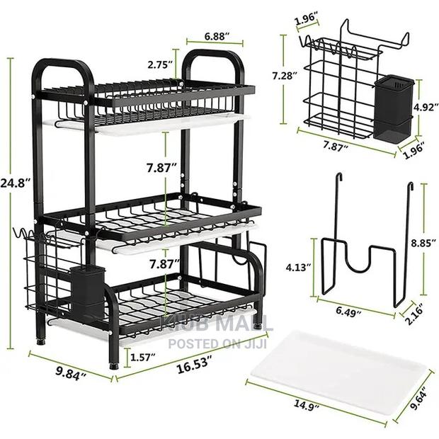 Kitchen Drain Plate Rack · Photo 3