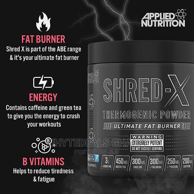 Applied Nutrition Shred-X Powerful Fat Burner 4 Men Women · Photo 3