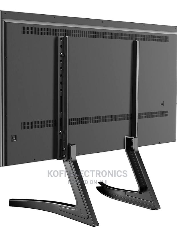 Universal TV Stand Mount Base Plasma Tabletop Pedestal Mount · Photo 1