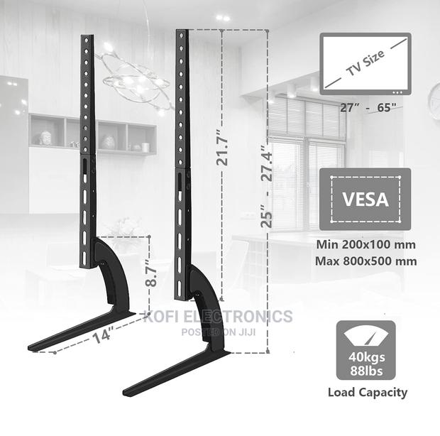 LED New Universal TV Stand Mount Tabletop Pedestal Mount · Photo 1