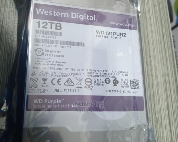 Western Digital Wd 12tb HDD Surveillance · Photo 2