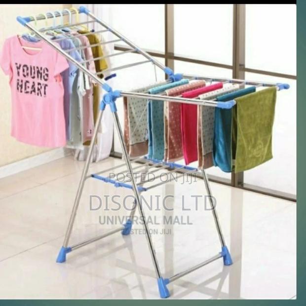 Indoors Outdoors Clothes Drying Rack · Photo 2